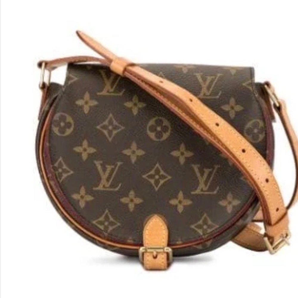 Louis Vuitton Tambourine Crossbody Bag Brown